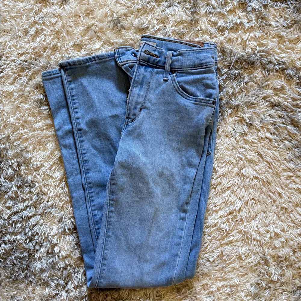 Levi's Women's Straight Leg Jeans in Light Blue